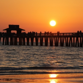Naples Pier Sunset